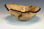 Maple burl #46-67 (8" wide x 3.5" high $90) VIEW 1