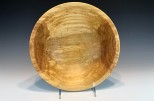 Spalted white birch #611 (12.75" wide x 5" high $180) VIEW 3