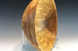 Spalted white birch #612 (12.25" wide x 5.25" high $180) VIEW 4