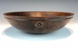 Black walnut + bronze #549 (11.5" wide x 3.25" high $130) VIEW 2
