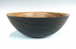 Burned Siberian Elm #702 (8" wide x 3" high $85) VIEW 1